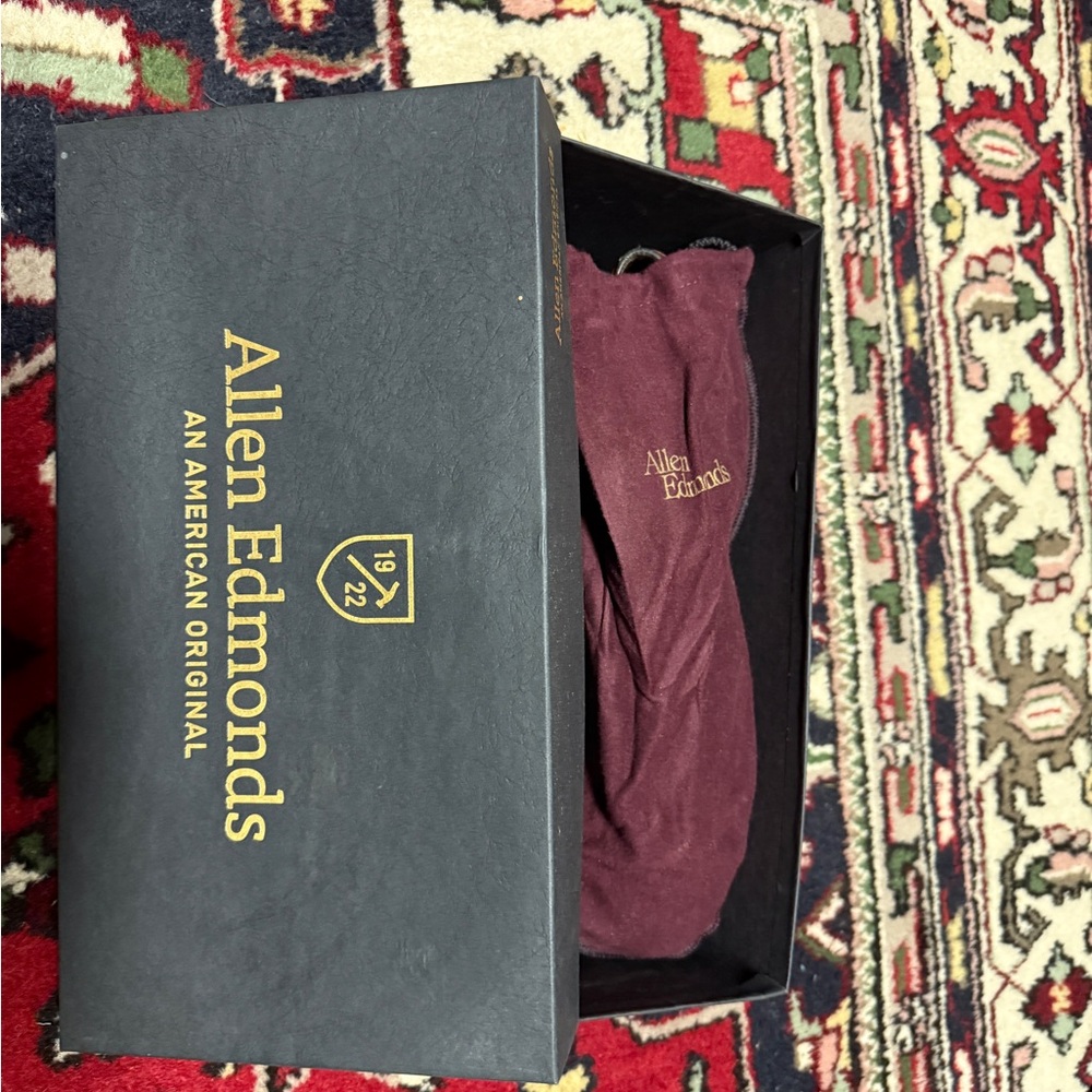 allen edmonds park avenue w/refinished by Allen Edmonds repair shop